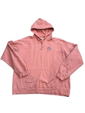 Comfort Wash | Dusty Pink Fire Island Hooded Sweatshirt